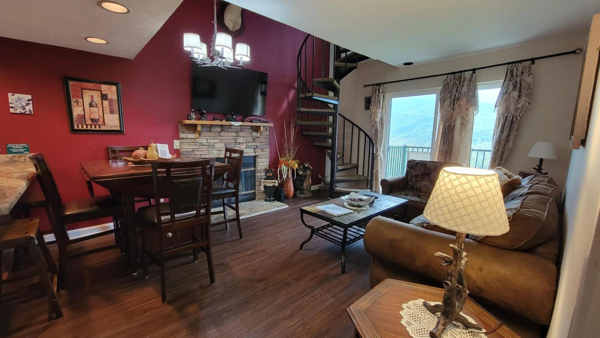 개틀린버그 Stairway To Heaven, Breathtaking Mtn Views Indoor Pool & Hot Tub 아파트 외부 사진